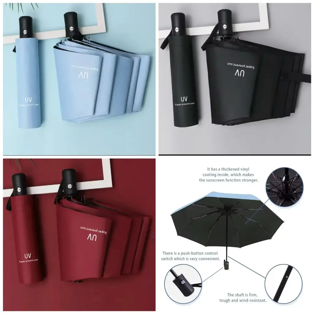 Multicoloured executive umbrella 