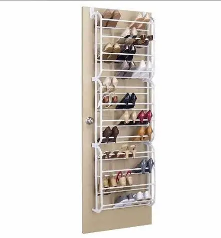 Wall mounted shoe rack