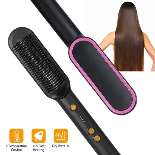 Electric hair straightener